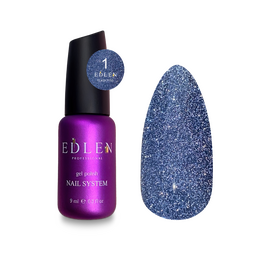 EDLEN Flash Fire Гель-лак світловідбиваючий №01, 9 мл, Відтінок: 001, Об'єм: 9 мл, image 