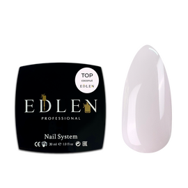 EDLEN Top Coconut No Wipe Топ молочно-рожевий без ЛШ, 30 мл, Об'єм: 30 мл, Колір: Coconut, image 