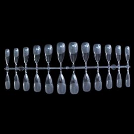 EDLEN New Formula Гелеві тіпси для нарощування Almond (мигдаль), 24 шт, Кількість: 24 шт, Форма: Мигдаль, image 