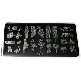 RICHCOLOR Пластина для стемпінгу - 009, №: 009, image 