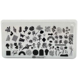 GLOBAL FASHION Пластина для стемпінгу №152, №: 152, image 