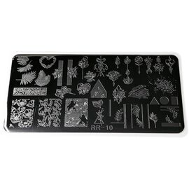 RICHCOLOR Пластина для стемпінгу - 010, №: 010, image 