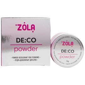 ZOLA DE:CO Powder Пудра-деколорант для брів, 10 г., image 