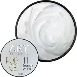 ART Polygel №11 French White, 15 мл, image 