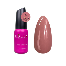 EDLEN Water Acrygel №04 Nude Рідкий акригель, 9 мл, Об'єм: 9 мл, Колір: 004, image 