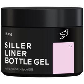 SILLER Liner Bottle Gel №005 Гель для швидкого укріплення, 15 мл, Об'єм: 15 мл, Колір: 005, image 