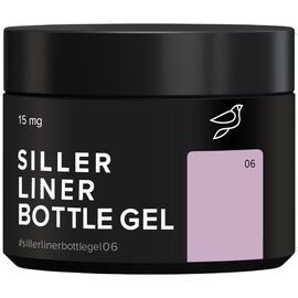 SILLER Liner Bottle Gel №006 Гель для швидкого укріплення, 15 мл, Об'єм: 15 мл, Колір: 006, image 