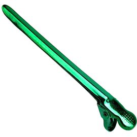 Salon Professional Зажим металевий великий зелений, 1 шт, image 