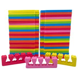 M.P Розділювачі педикюрні одноразові RSP-1, 50 пар, image 