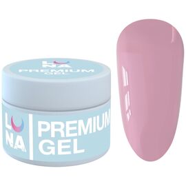 LUNA Gel Premium №21 Гель для нарощування, 15 мл, Об'єм: 15 мл, Колір: 021, image 