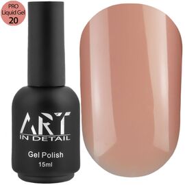 ART PRO Liquid Gel №020 Рідкий гель, 15 мл, Об'єм: 15 мл, Колір: 020, image 