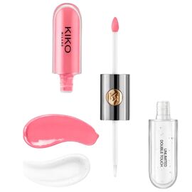KIKO Unlimited Double Touch 111 Satin Pink Camellia Подвійна стійка рідка помада, 6 мл, Об'єм/вага: 6 мл, Відтінок: 111 Satin Pink Camellia, image 