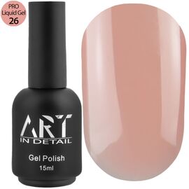 ART PRO Liquid Gel №026 Рідкий гель, 15 мл, Об'єм: 15 мл, Колір: 026, image 