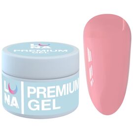LUNA Gel Premium №17 Гель для нарощування, 30 мл, Об'єм: 30 мл, Колір: 017, image 