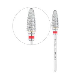 FORMULA PROFI Фреза твердосплавна "кукурудза" середня, червона, Колір : Червоний, image 