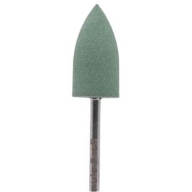 FORMULA PROFI Фреза полірувальник Конус гострий, зелена - 240, Колір : Зелений, image 