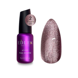 EDLEN Sparkle Cat Гель-лак котяче око №02, 9 мл, Відтінок: 002, Об'єм: 9 мл, image 
