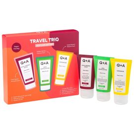 Q+A Travel Trio Bodycare Gift Set Подарунковий набір мініатюр для тіла, image 