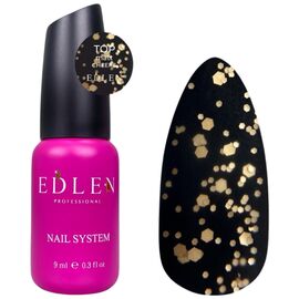 EDLEN Top Matt Cheers No Wipe Топ матовий без ЛШ, 9 мл, Об'єм: 9 мл, image 