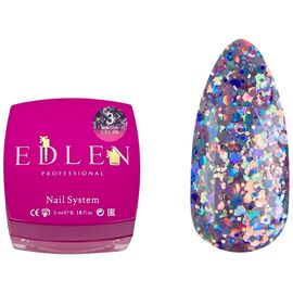EDLEN Disco Glitter Глітер для дизайнів №03, 5 мл, Колір: 003, image 