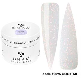 DNKa Cover Base Камуфлююча база №0095 Cocktail, 30 мл, Відтінок: 095, Об'єм: 30 мл, image 