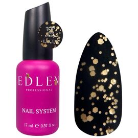 EDLEN Top Matt Cheers No Wipe Топ матовий без ЛШ, 17 мл, Об'єм: 17 мл, image 