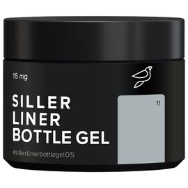 SILLER Liner Bottle Gel №011 Гель для швидкого укріплення, 15 мл, Об'єм: 15 мл, Колір: 011, image 