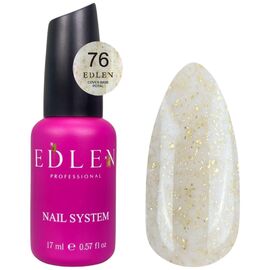 EDLEN Cover Base Камуфлююча база №76 Potal, 17 мл, Відтінок: 076, Об'єм: 17 мл, image 