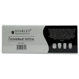 STARLET PROFESSIONAL Гелеві Форми-Тіпси Набір 4 in 1, 240 шт, image 