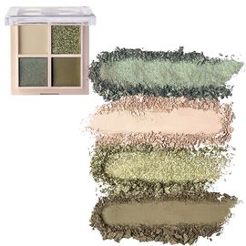 PAESE Eyeshadows Palette 4in1 Daily Vibe Компактна палітра тіней для повік (02) military vibe, 5.5 г, Колір: 02 Military vibe, Об'єм: 5,5 г, image 