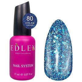 EDLEN Cover Base Світловідбиваюча база №80 Flash, 17 мл, Відтінок: 080, Об'єм: 17 мл, image 