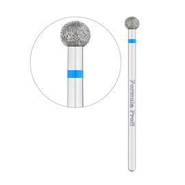 FORMULA PROFI Фреза алмазна куля синя діаметр 4,0 мм, Колір : Синій, Діаметр: 4,0 мм, image 