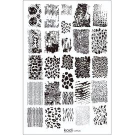 KODI Пластина для стемпінгу Plus size (розмір 9,5*14,5) № 14, №: 014, image 