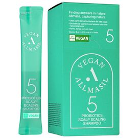 MASIL ALL 5 Probiotics Scalp Scaling Shampoo Stick Pouch Шампунь для глибокого очищення шкіри голови, image 