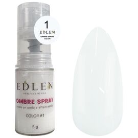 EDLEN Ombre Spray Color №01 Пудра для омбре-ефекту, 5 г, Колір: 001, image 