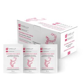 SHELLY Пом'якшуючий крем для ніг з сечовиною, екстрактом водоростей і маслом аргани, 4 мл х 100 шт, Об'єм: 4 мл х 100 шт, image 