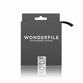 WONDERFILE In Black Файл-стрічка для основи 160х18 мм, 180 грит (7 метрів), Абразивність: 180 грит, Кількість: 7 м, image 