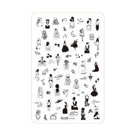 KODI Пластина для стемпінгу Plus size (розмір 9,5*14,5) № 02, №: 002, image 