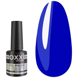 OXXI Гель лак № 050 (королівський синій, емаль), 10 мл, № гель лаку: 050, Об'єм: 10 мл, image 