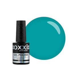 OXXI Гель лак № 057 (бірюзовий, емаль), 10 мл, № гель лаку: 057, Об'єм: 10 мл, image 