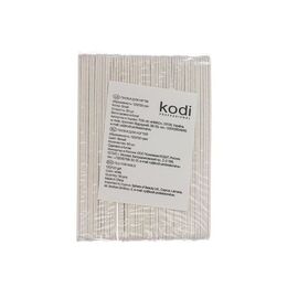 KODI Набір пилок для манікюру, колір білий 120/120, 50 шт/уп, image 