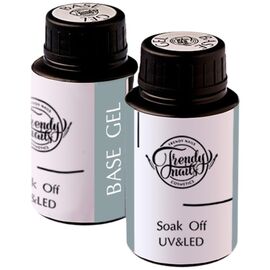 TRENDY NAILS Base Gel Базове покриття, 30 мл, Об'єм: 30 мл, image 