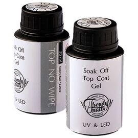 TRENDY NAILS Top No Wipe Верхнє покриття без ЛШ, 30 мл, Об'єм: 30 мл, image 