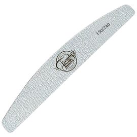 TRENDY NAILS Пилка широка бумеранг 150/240, Абразивність: 150/240, image 