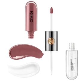 KIKO Unlimited Double Touch 121 Dark Rosy Cheestnut Подвійна стійка рідка помада, 6 мл, Об'єм/вага: 6 мл, Відтінок: 121 Dark Rosy Cheestnut, image 