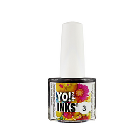 YO NAILS Inks Акварельна фарба №3, зелений, Колір: Зелений, Об'єм: 5 мл, image 
