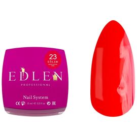 EDLEN Water Acrygel №23 Wine Рідкий акригель, 15 мл, Об'єм: 15 мл, Колір: 023, image 