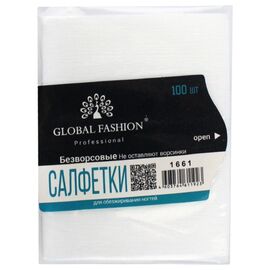 GLOBAL FASHION Безворсові серветки 100 шт (тверді), image 