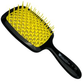 Salon Professional Superbrush Щітка Чорна з жовтим SP0099, image 