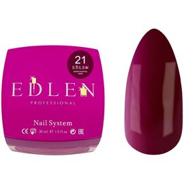 EDLEN Water Acrygel №21 Wine Рідкий акригель, 30 мл, Об'єм: 30 мл, Колір: 021, image 